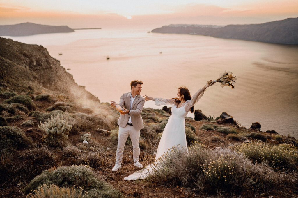 Santorini Hochzeit Fotograf