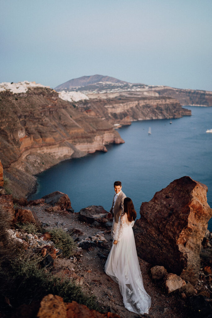 Santorini Elopement Photographer