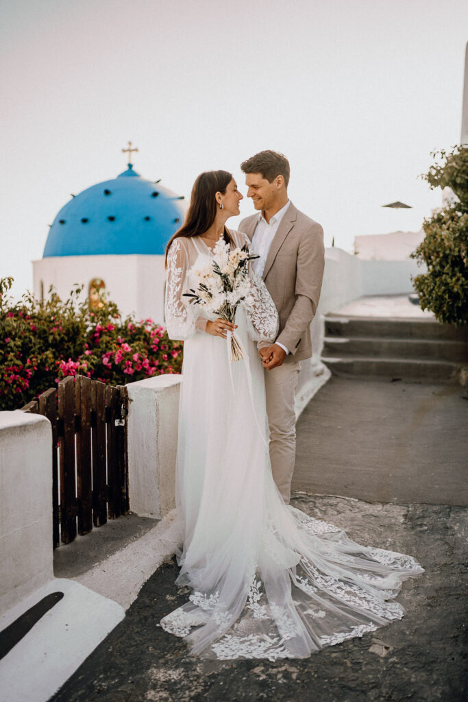 Santorini Hochzeit Fotograf
