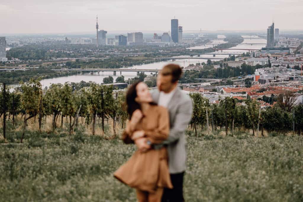 Nussberg Fotosession Weinberge